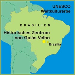 Das historische Zentrum von Goiás Velho ist UNESCO Weltkulturerbe