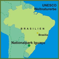 Nationalpark Iguaçu ist UNESCO Weltnaturerbe